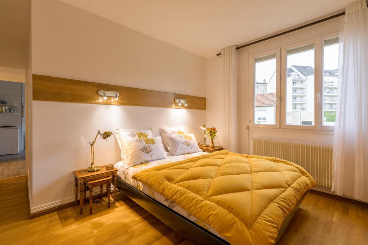 Appartement Climatise 100M2 7Mn Centre Ville Garage 5Pieces 5 Adultes Bebe Arrivee Autonome ดีจอง ภายนอก รูปภาพ