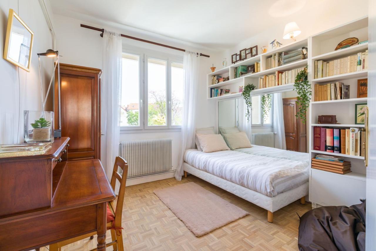 Appartement Climatise 100M2 7Mn Centre Ville Garage 5Pieces 5 Adultes Bebe Arrivee Autonome ดีจอง ภายนอก รูปภาพ